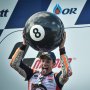 Unik! Begini Selebrasi Marc Marquez Rayakan Gelar Juara Dunia ke-8