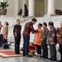Pakai Batik, PM Belanda Disambut Jokowi di Istana Bogor