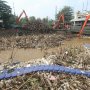 80,5 Ton Sampah Diangkut dari Pintu Air Manggarai