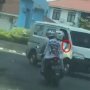 Gagal Paham, Pembonceng di Jogja Acungkan Jari Tengah ke Seluruh Pengendara