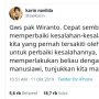 Doakan Wiranto Cepat Sembuh, Awkarin: Desak Beliau Perbaiki Kesalahannya