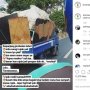 Diduga Kelaparan, Ini Reaksi Ojol dan Penumpang Saat Buntuti Truk Sampah