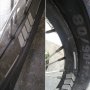 Duh, Usai Isi Angin, Pelek Motor Pria Ini Malah Terbelah Dua
