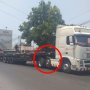 Ban Tengahnya Tak Menyentuh Aspal, Kendaraan Ini Dituduh Truk Hantu