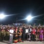 Meski Diguyur Hujan, Micky AFI Sukses Guncang Festival Hudoq Crossborder