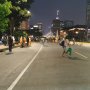 Aksi di Patung Kuda Berjalan Damai, Mahasiswa dan Buruh Bubar