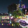 Cocok untuk Wisata Malam, Ini 5 Potret Istimewa Sungai Kalimas di Surabaya