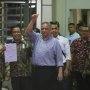 Senyum Sumringah Sofyan Basir Keluar dari Rutan KPK