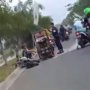 Viral Satpam yang Menabrakkan Motor ke Penjual Bakso, Alasannya Bikin Geram