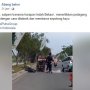 Kronologi Satpam Usir Tukang Bakso, Tabrak Gerobak dan Bawa Kayu