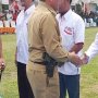 Hadiri Acara Pencegahan Karhutla, Bupati Rohul Kedapatan Bawa Pistol