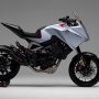 Padukan Gaya Sport dan Touring, Honda Perkenalkan CB4X Konsep