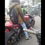 Potret Anak SMA Bawa Moge, Warganet: Buset, Gue Aja Naik Angkot!
