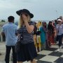 Bawa 150 Wisman, Kapal Pesiar Le Laperouse Singgah di Pulau Penyengat