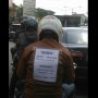 Mak Jleb, Tulisan di Jaket Ini Sindir Keras Pemotor yang Abai Lampu Sein