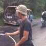 Sopir Baru Mau Cari Setoran, Angkotnya Malah Ludes Terbakar