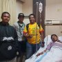 Bhayangkara FC Bantu Aremania Korban Jatuh dari Tribun Stadion PTIK