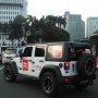 Mobil Jeep Berstiker Dukung Novel Baswedan Muncul di Acara Reuni 212
