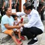 Momen Haru Penyandang Disabilitas Buntuti Presiden Jokowi