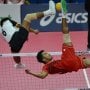 Regu Takraw Putra Indonesia Sumbang Medali Emas