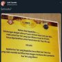 Viral, Pengumuman D'Cost Larang Pengunjung Bawa Kue Ultah Tanpa Cap Halal