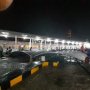 Kota Madiun Diterjang Angin Kencang dan Hujan Es, Kanopi di Stasiun Roboh
