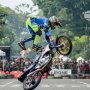 Kejuaraan Atraksi Motor Gaya Bebas di Bandung
