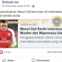 CEK FAKTA: Mesut Ozil Sindir Wapres Maruf Amin Soal Uighur, Benarkah?