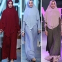 8 Inspirasi Gaya Seleb Berbusana Muslim Syar'i untuk Liburan