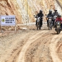 Keren, Jokowi Naik Motor Copper Tinjau Jalan Trans Kalimantan