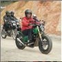 Jaket Jokowi di Perbatasan Bikin Salfok, Begini Gayanya Naik Motor