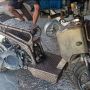Viral Modifikasi Motor dengan Lapisan Baja, Bikin Ogah Duduk