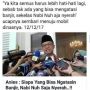 CEK FAKTA: Anies Sebut Tak Ada yang Bisa Atasi Banjir Termasuk Nabi Nuh?