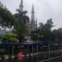 Misa di Katedral, Petugas Kepolisian dan TNI Berjaga di Sejumlah Titik