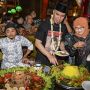 Bebas dari Penjara, Ahmad Dhani Potong Nasi Tumpeng
