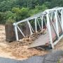 Banjir Bandang di Lahat, Jembatan Besi dan 7 Rumah Hancur Terseret Air