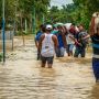 Tanggul Sungai Tuntang Jebol, Ratusan Warga Demak Mengungsi