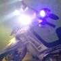 Terangnya Bak Lampu Disko, Pemilik Yamaha F1ZR Ini Panen Teguran