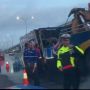 Kecelakaan Truk Galon Terguling, Tol Jagorawi Macet Pagi Ini