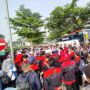 Selain di Jakarta, Ribuan Buruh di Semarang Gelar Aksi Menolak Omnibus Law