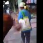 Viral Ibu Tua Ditendang di Pasar Piyungan, Netizen: Ya Allah Ngga Tega
