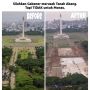 Pohon di Monas Digunduli, DPRD Panggil Dinas Citata DKI Hari Ini