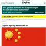 China Murka ke Media Denmark Soal Gambar Satire Virus Corona