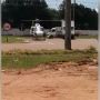 Hancur Lebur, Detik-detik Mobil Box Dihajar Baling-baling Helikopter