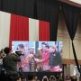 Pakai Cheongsam merah, Jokowi Hadiri Perayaan Imlek Nasional