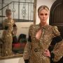 Mewah, Intip Pesona Charlize Theron Pakai Gaun Emas Louis Vuitton