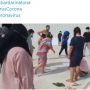 Seru dan Akrab, WNI dari Wuhan Bermain Engklek di Natuna