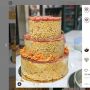Disorot Media Asing, Kue Pernikahan dari Mi Instan ala Toko di Jakarta