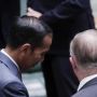 Bertemu Parlemen Australia Berlencana Bintang Kejora, Jokowi Canggung