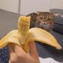 Kucing Imut Ini Suka Makan 4 Jenis Sayuran, Doyan Pisang Juga!